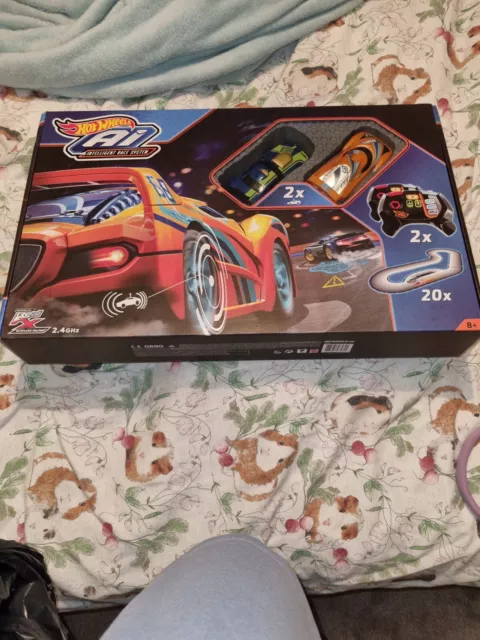 HOT WHEELS AI Intelligent Race System 2 Cars Controllers Slot