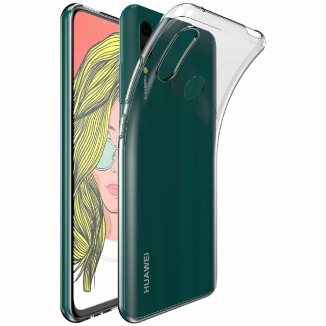 Coque Huawei P Smart Z Etui Housse Silicone Gel ULTRA FINE, Transparent