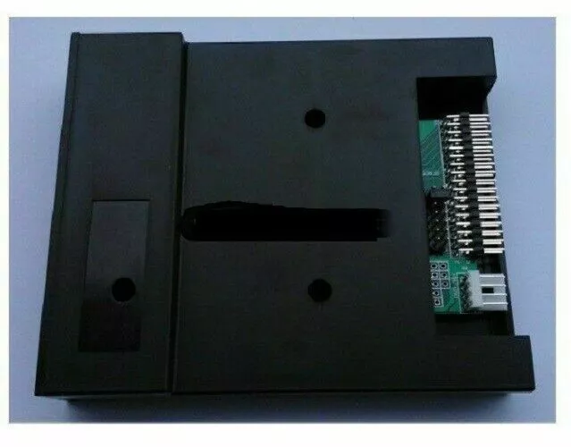 Floppy Drive Emulator SFR1M44-U100K Black 1.44MB USB SSD for Yamaha Korg Roland 2