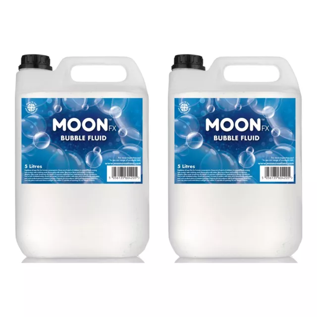 MoonFX - Professional Bubble Fluid - 5L x 2