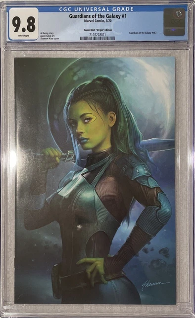 Guardians of the Galaxy #1 CGC 9.8 Comic Mint "Virgin" Maer Variant GOTG #163