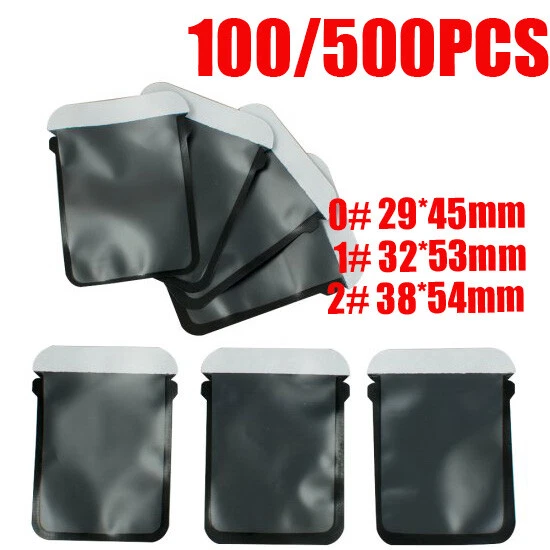 100pcs/500pcs Dentist Envelopes for Phosphor Plate Dental Digital X-Ray 0#/1#/2#