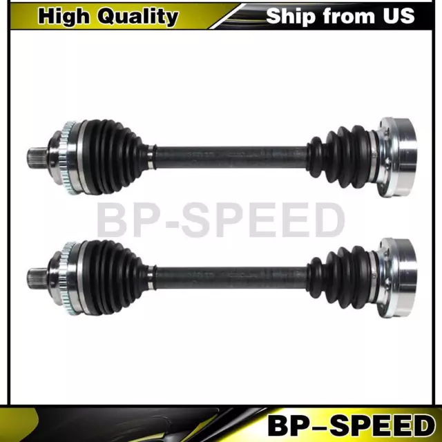 Front CV Axle Shaft Assembly 2 X CV Joints Fits 1993 Volkswagen EuroVan