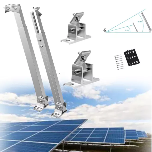 Solarpanel Halterung Set 2 Module Montage PV Photovoltaik Befestigung Ziegel