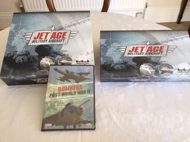 AVRO VULCAN and B2 SPIRIT with DVD Atlas Editions Military Aircraft