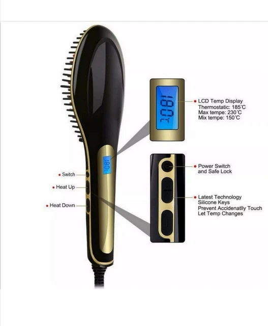 Novo straightening on sale brush