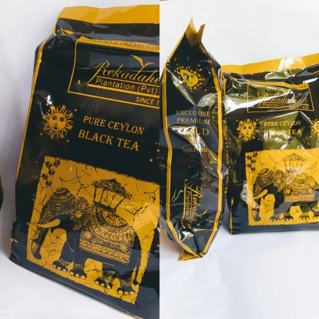 Ceylon Tea - Sri lanka Natural Organic Best Pure Black Premium Gold loose 200g