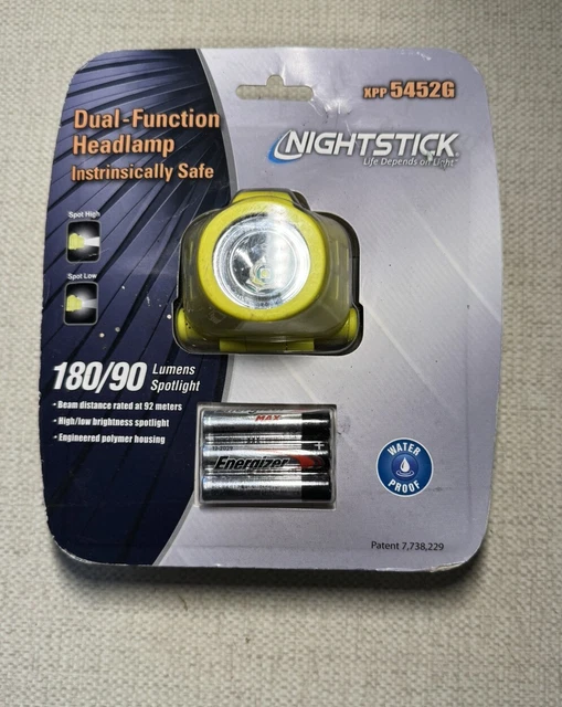 Nightstick XPP-5420GA Lampe de poche à sécurité intrinsèque ATEX Zone 0, 3AA, vert