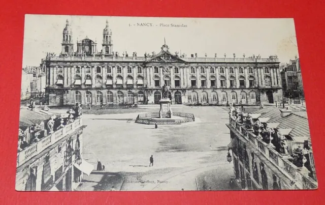 Cpa Carte Postale 1907 Nancy Place Stanislas Lorraine 54 Meurthe Et Moselle
