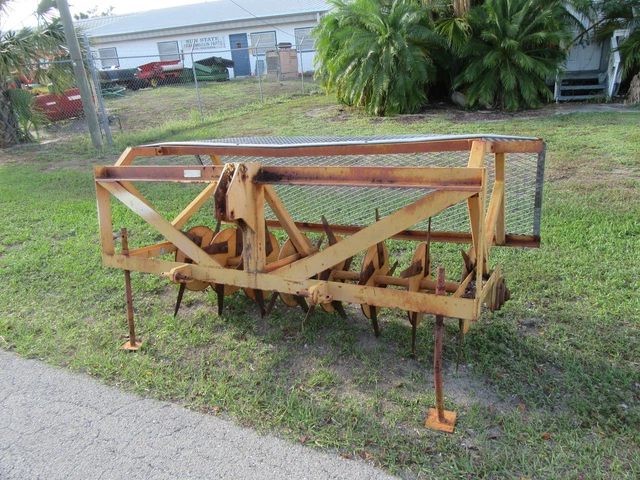 SISIS Megaslit Deep Slitter Deep Tine Spiking 100" Aerator up to 12" deep