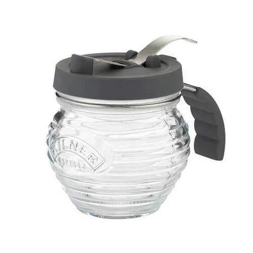 Dispensador de jarabe de vidrio duradero Kilner apto para lavavajillas 400 ml