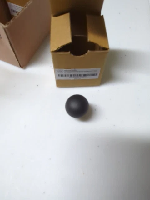 Signature Hardware 3/4" Osian Solid Brass Round Cabinet Knob Black Powder Coat