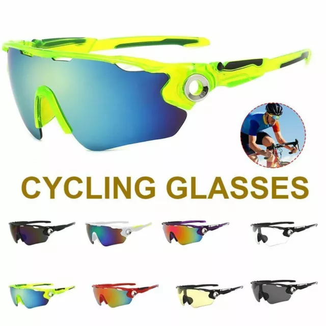 Polarized Cycling Sunglasses UV400 Glasses Mountain Bike Bicycle Riding Goggles