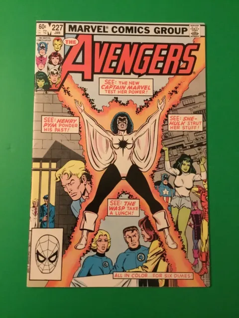 The Avengers #227 Marvel Comics Jan 1983 2nd Monica Rambeau High Grade MCU