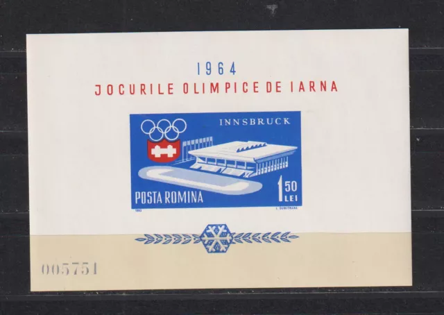 Rumänien 1964: Mi.Nr.: Block 55 postfrisch