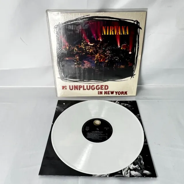 Nirvana Mtv Unplugged In New York 180G Lp 1994 White Vinyl