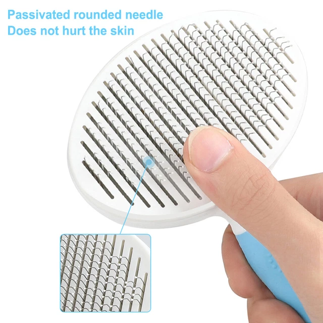 Pet Dog Cat Hair Remover Comb Needle Grooming Massage Deshedding Cleaning Brush 11