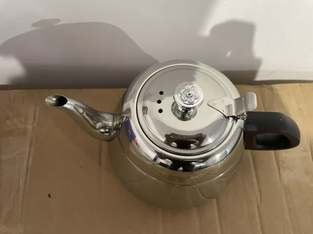 Tea Kettle Stainless Steel Coffee Tea Pot  Suitable For Gas Elc Induction 3