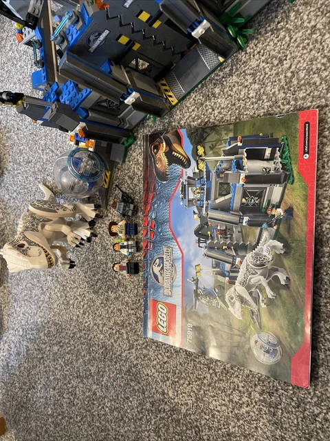 LEGO JURASSIC WORLD: Indominus Rex Breakout 75919 With Instructions EUR