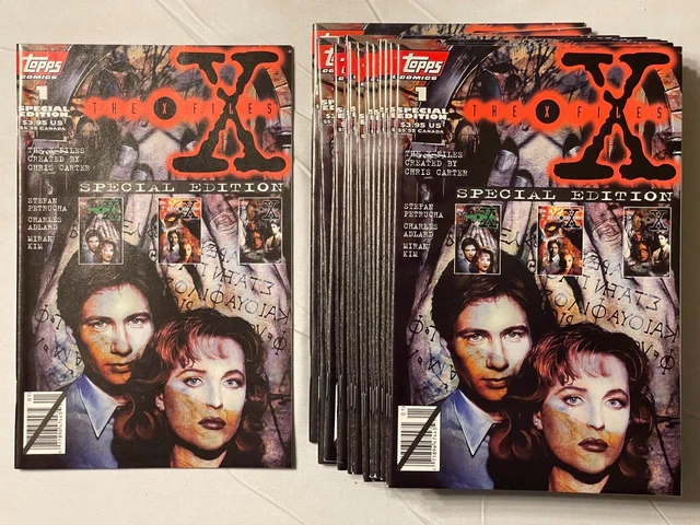 18 PACK - The X Files #1 Special Edition First Printing (Topps, 1995, VF)