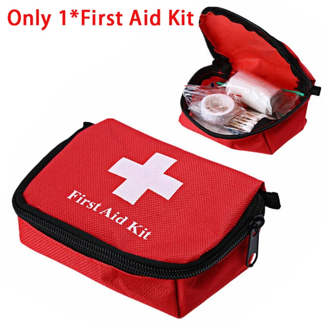 Outdoor Hiking Camping Survival Travel Emergency First Aid Kit Rescue Bag C,s1e