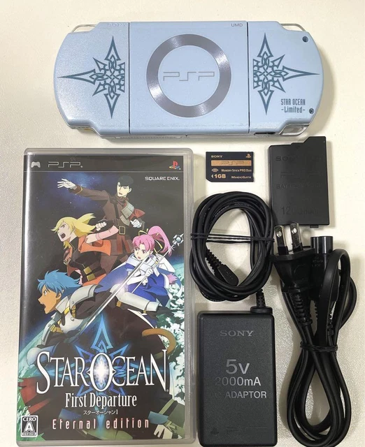 Psp 2000 Star Ocean Console Charger Battery Soft Limited Model