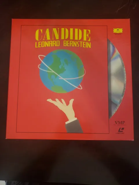 CANDIDE LEONARD BERNSTEIN Laserdisc Box Set Voltaire FLFL Estate ...