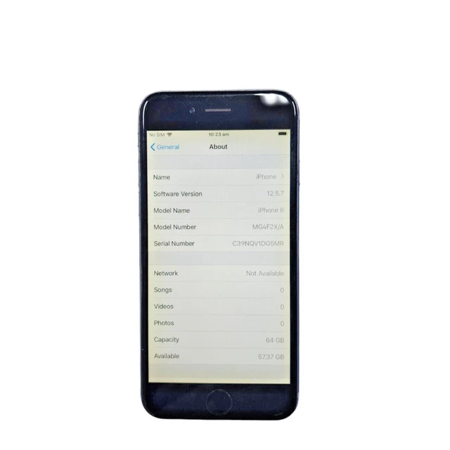 APPLE IPHONE 6 64GB Silver Unlocked $59.00 - PicClick AU