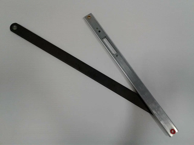 Glynn Johnson 104S-BLK 104S Concealed Overhead Door Stop