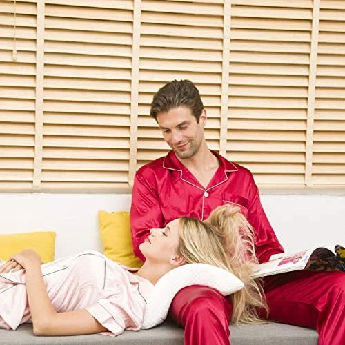 Cuddle Pillow Neck Cervical Pillow for Couples Sleeping Pillow Memory Foam Pi... 9