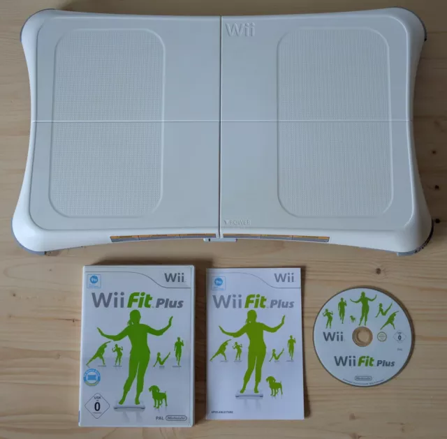 Wii - Nintendo Wii Balance Board incl. Wii Fit Plus (buen estado)