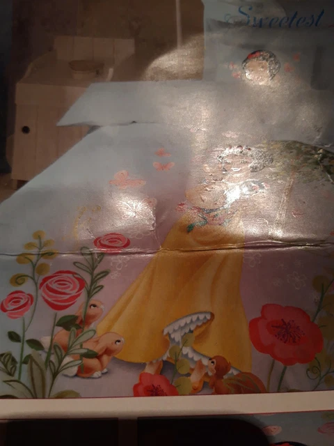 Nueva sábana de cama doble con foto de Disney Blancanieves