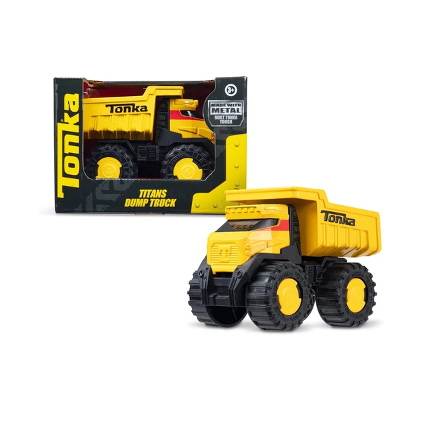 Camion Benne Hydraulique Tonka - Jouet En Tôle - 34cm - Vintage 1978/1980 - Vert