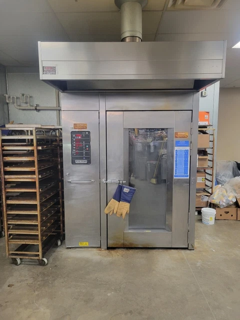 Beautiful 2007 Hobart HBA2G Double Rack Gas Bakery Oven!