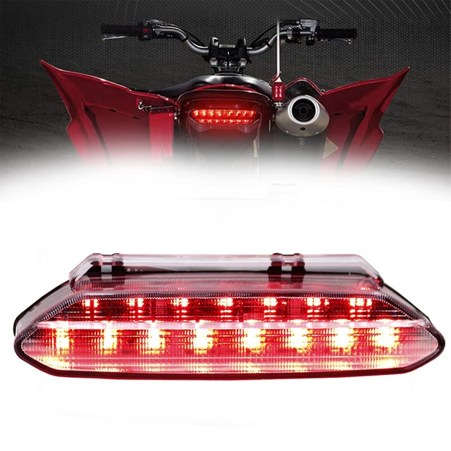 1 PCS  Universal ATV LED Tail Light Brake Taillight Assembly Lamp