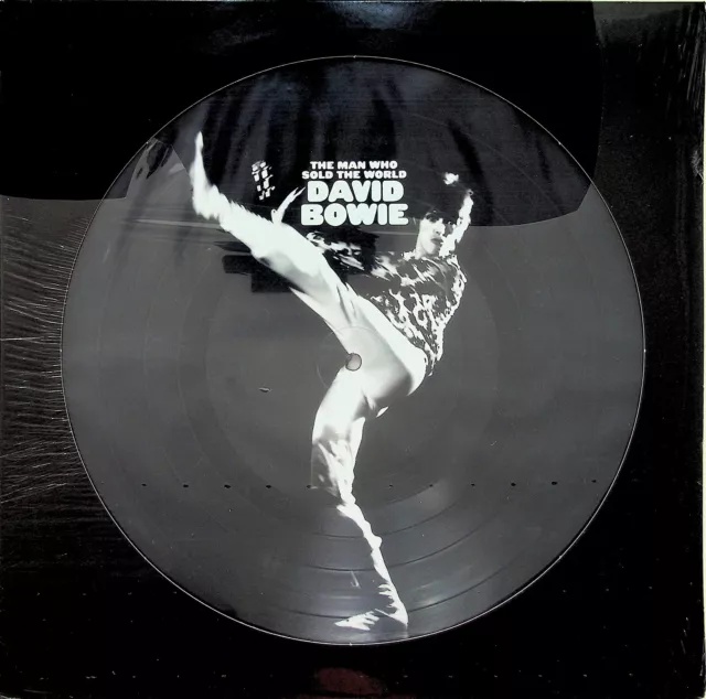 DAVID BOWIE- Man Who Sold The World Picture Disc LP SEALED** Poster/2021 Vinyl