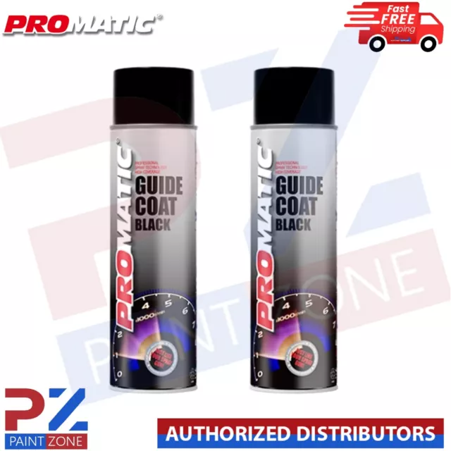 2X Promatic Guide Mantel Profi Sprühfarbe Aerosol 500ml Auto Mehrzweck