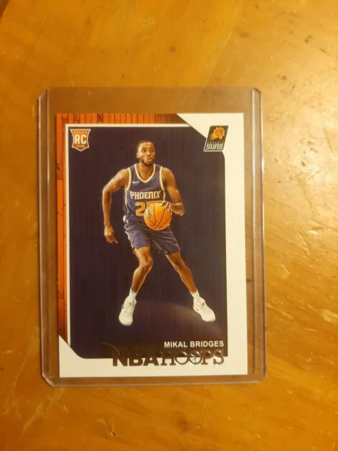D60 2018-19 NBA Hoops Mikal Bridges #252 Phoenix Suns RC Rookie
