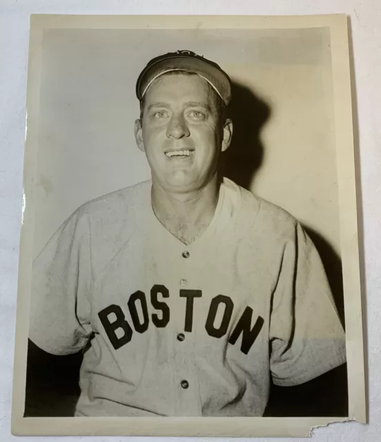 1950's 8x10 Foto ~ Buddy Rosar ~ Boston Red Sox