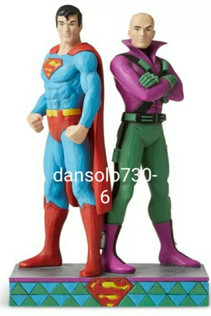 DC Comics Superman vs Lex Luthor By Jim Shore DC Comics Superman vs Lex Luthor By Jim Shore