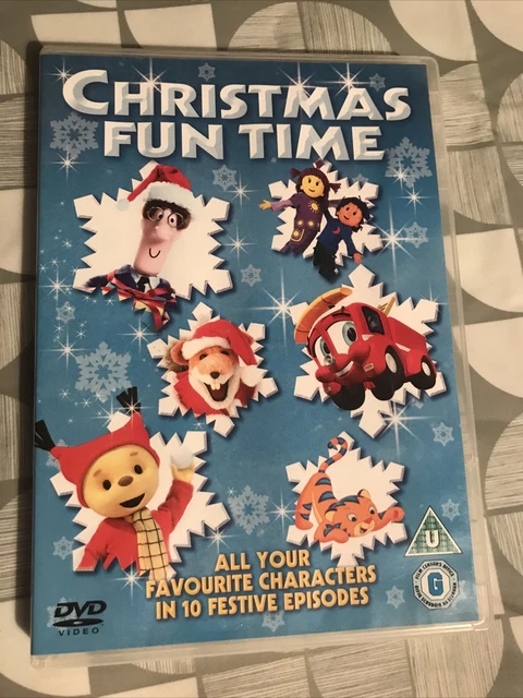 RARE VINTAGE CHRISTMAS Fun Time Compilation Dvd Budgie & Jimbo Tested ...