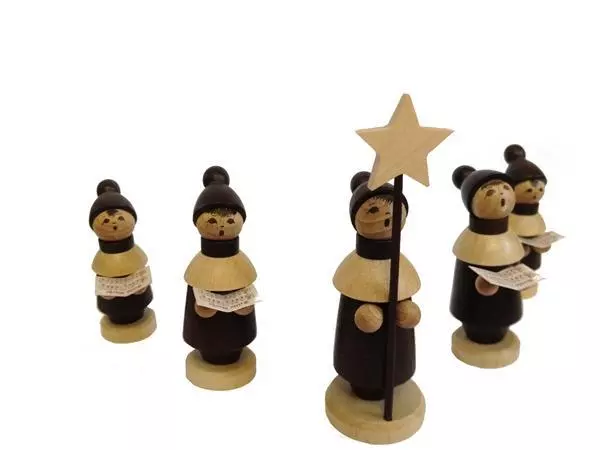 Kurrendefiguren 9 cm Tischdeko Erzgebirge NEU Figuren Weihnachten Seiffen