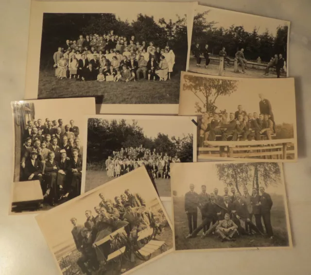Berlin - Corps Marcho-Borussia - 1928 - 7 Fotos / Studentika