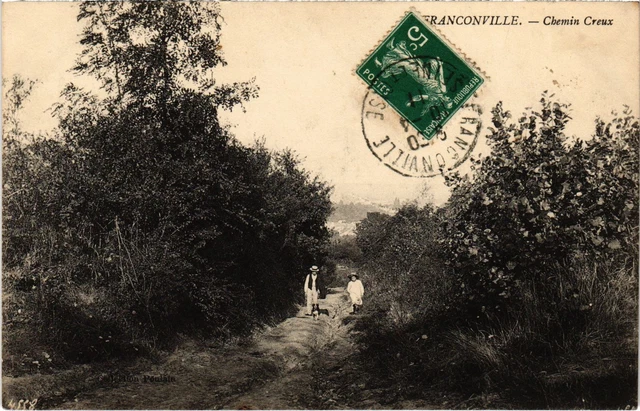 CPA Franconville Chemin Creux FRANCE (1330993)