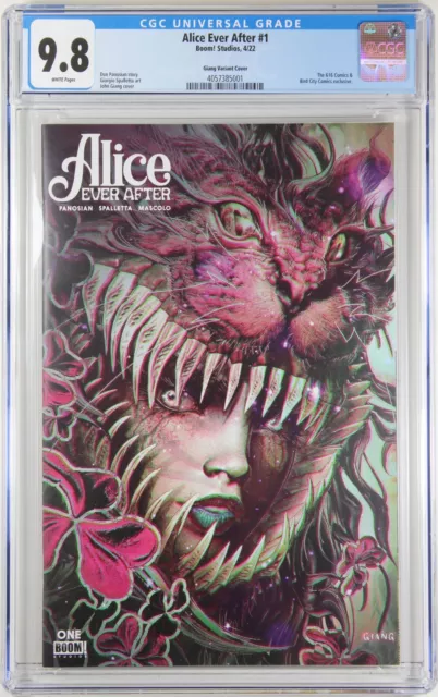 Alice Ever After #1 (John Giang Exclusive Variant) Comic ~ Cgc Graded 9.8 Nm/M
