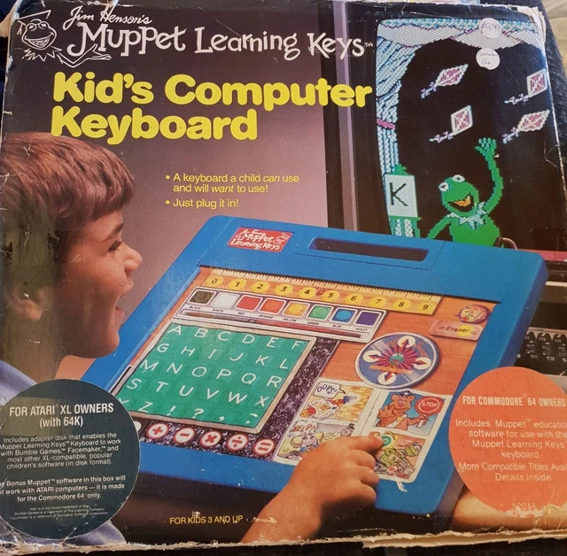 COMMODORE 64 MUPPET learning keys keyboard rare vintage c64 £47.99 ...