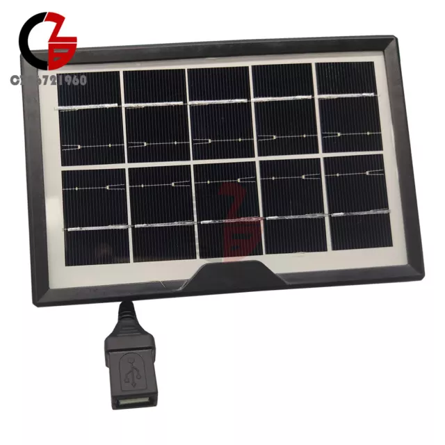 5V 1.8W 360mA Solar Panel with USB female for USB charging small desk lamp bulb