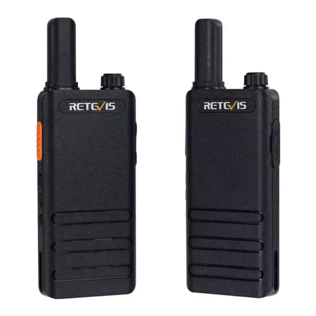 Retevis RT622P Walkie Talkie, 1620 mAh PMR446 Handheld Radio, USB-C Rechargeable