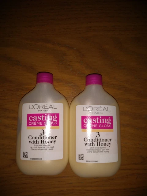 L'ORÉAL CASTING CREME Gloss Conditioner With Honey x2 £5.50 - PicClick UK