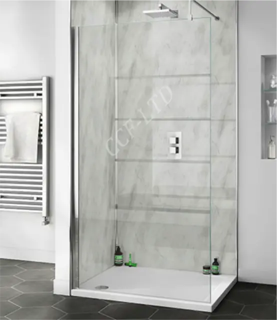 SHOWER WALL PANEL Boards Sheets PVC Wet Wall Toughest LARGE SIZE 7 COLOURS 3
